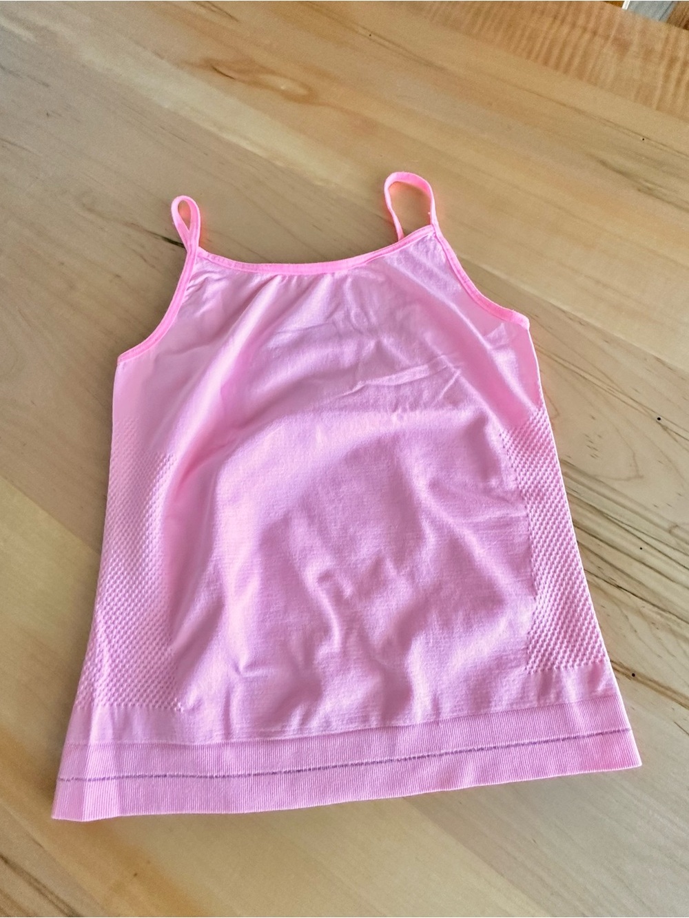 Pink stretchy cami XS